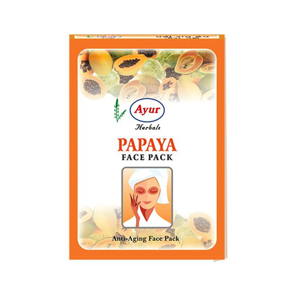 Ayur Face Pack Herbals Papaya